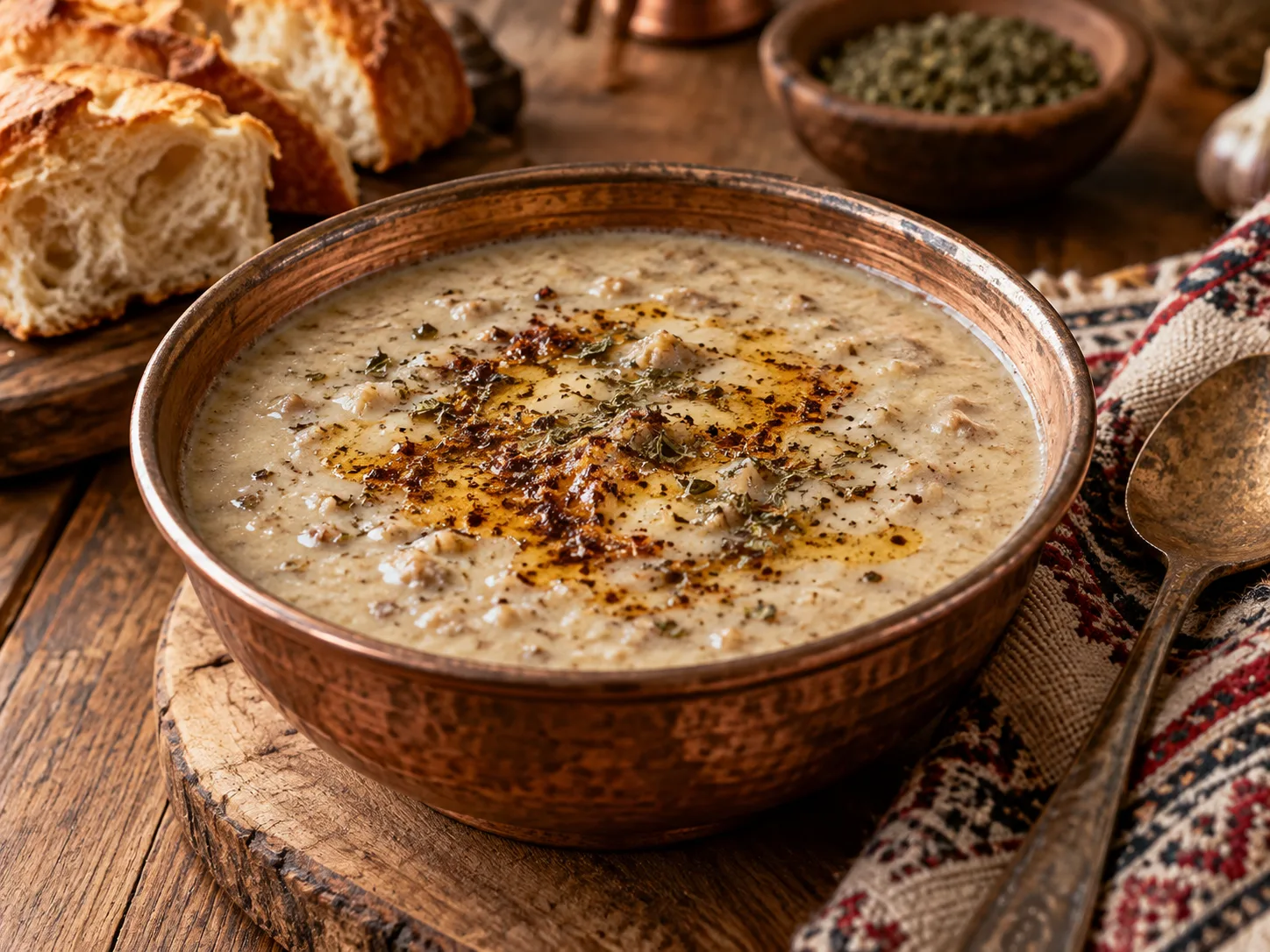 Bayburt Kavut Çorbası